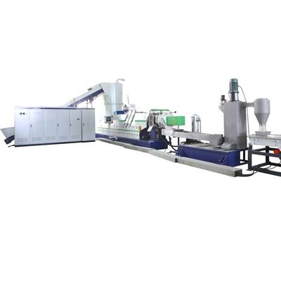 주문 수평 PP PE 재활용 기계 컷어 컴팩터와 함께 단일 단계 펠레팅 기계 online manufacture