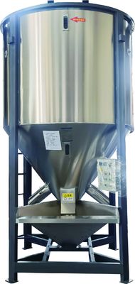 주문 스테인리스 스틸 플라스틱 재활용 펠레티화 기계 저장용 수직 혼합 건조기 online manufacture