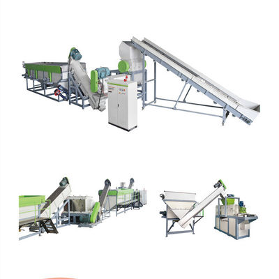 NSK 플라스틱 세탁 재활용 기계 PP 플라스틱 가방 재활용 기계 1500kg/Hr