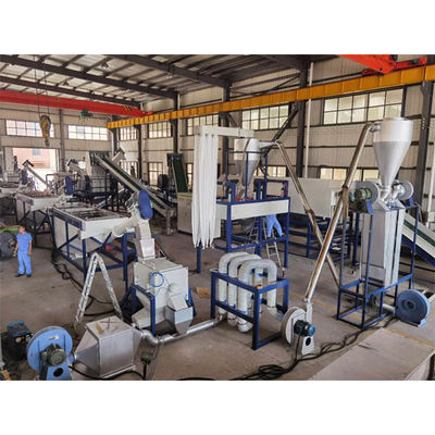 반려동물 병 재활용 기계 500kg/H - 6000kg/H 플라스틱 재활용 Granulator 기계