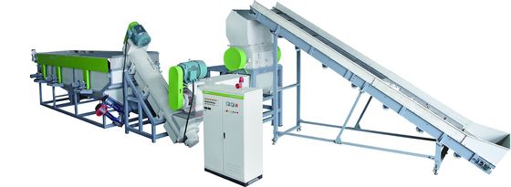 500kg/Hr - 2500kg/Hr 플라스틱 세탁 재활용 기계 자동 PE 필름 세탁 라인